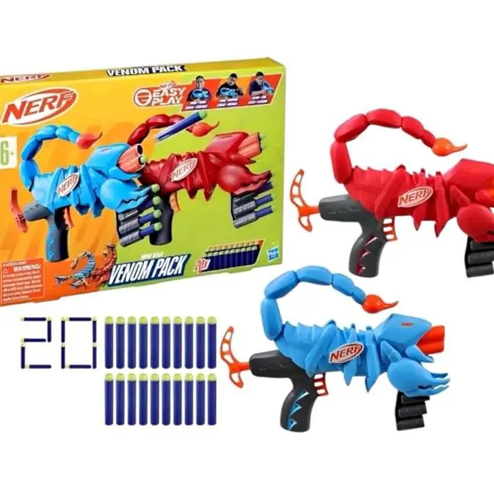Doble Pistola Lanza Dardo Scorpion -Hasbro