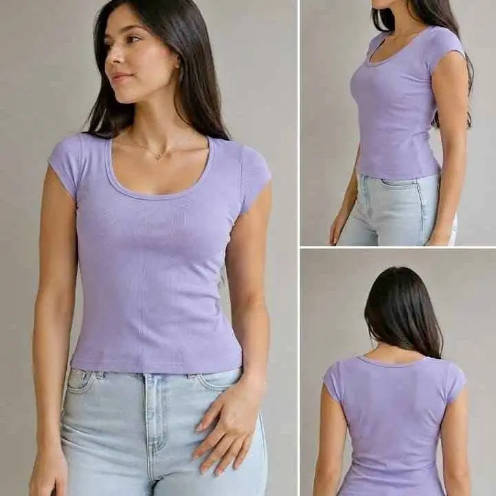 Remera de mujer lisas