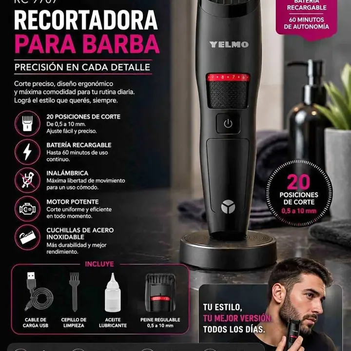 Recortadora para barba - cabello cortadora