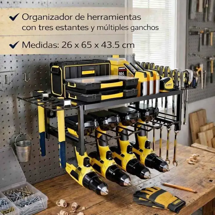 Organizador de herramientas