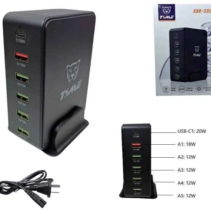 Fuente de alimentacion 65W tipo C - USB