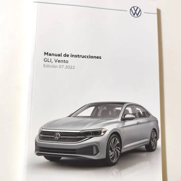 Manual del Propietario Vw Vento - Gli - 2022 Manuales Libro usado guia usuario