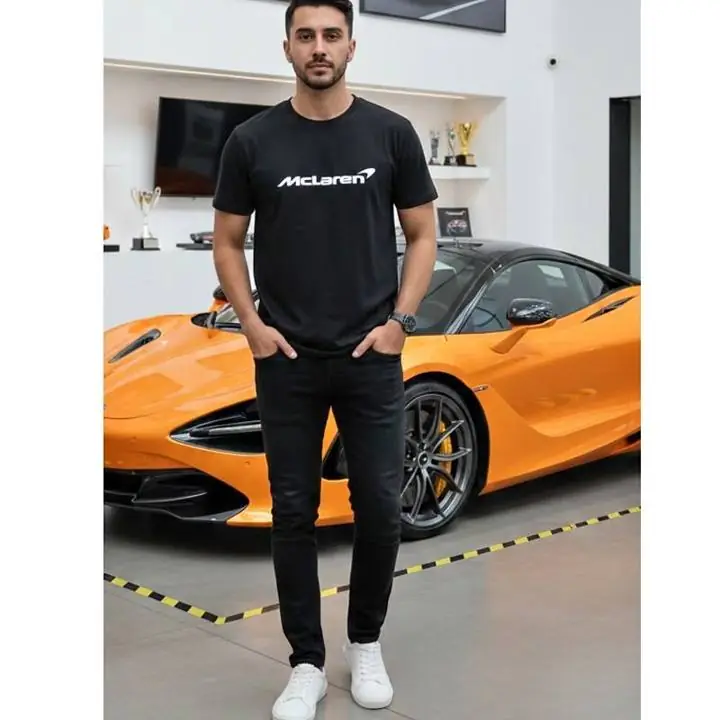 Remera Mclaren Formula 1 Logo Estampado Calidad Premium