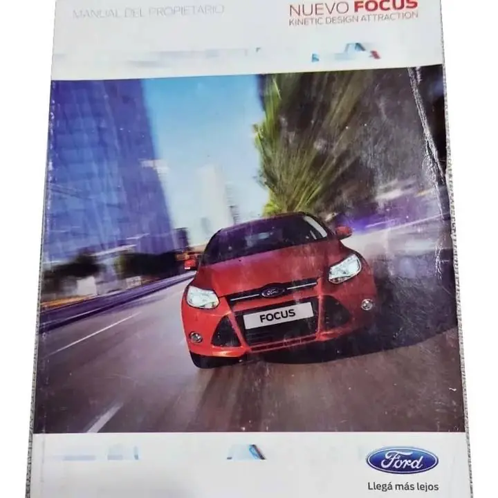 Manual Propietario Ford Focus 13/15 Libro Usuario Sync Se S usado