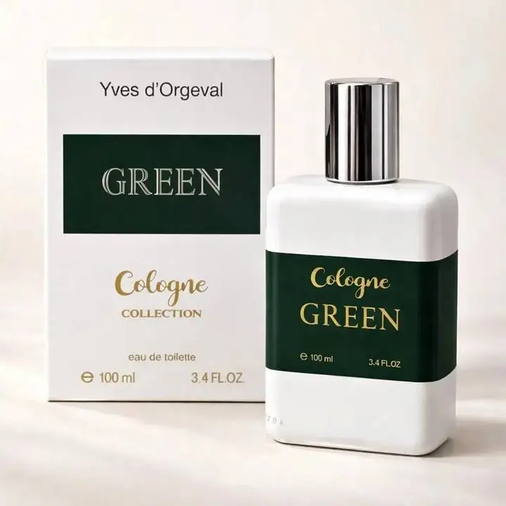 Perfume Yves Dorgeval Green Cologne Collection Hombre Edt 100ml