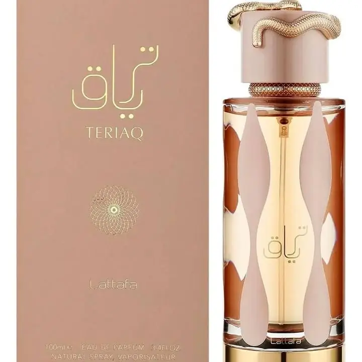 Perfume arabe Lattafa Teriaq 100ml EDP unisex fragancia