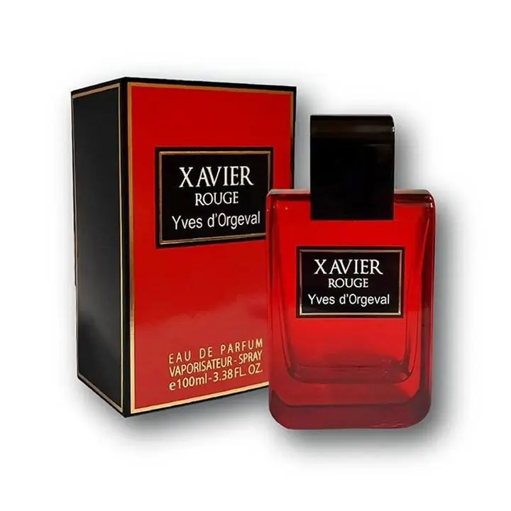 Perfume Xavier Rouge Yves D'orgeval Cítrico Hombre Edp 100ml