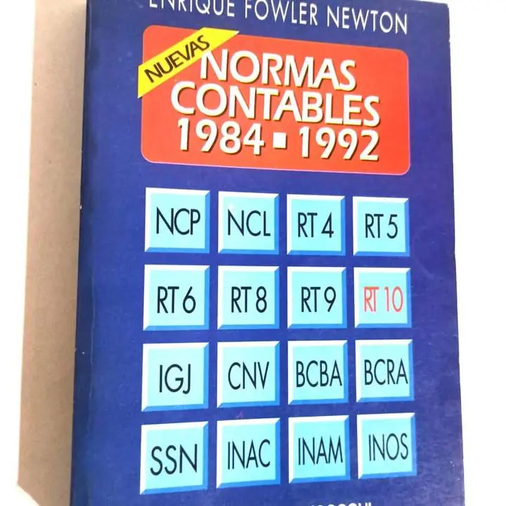 Libro Normas Contables 1984-1992 Enrique Fowler Newton Contables