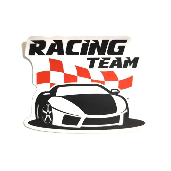 Calco Sticker Vinilo Racing Team Auto Tuning Race Tunning Gti
