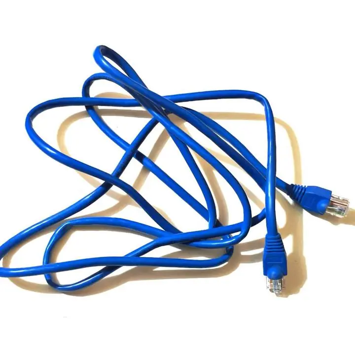 Cable de Red Patch Cord Cat 5e 1.50 Mts Internet Lan Usado