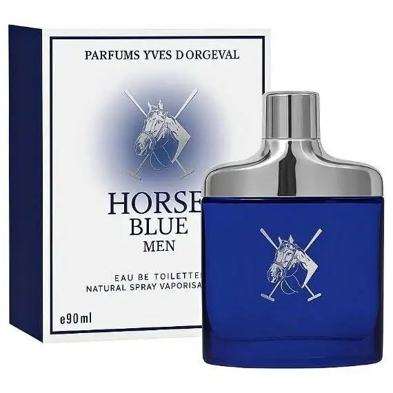 Perfume Horse Blue Yves D'orgeval 90ml Hombre Perfumes Man