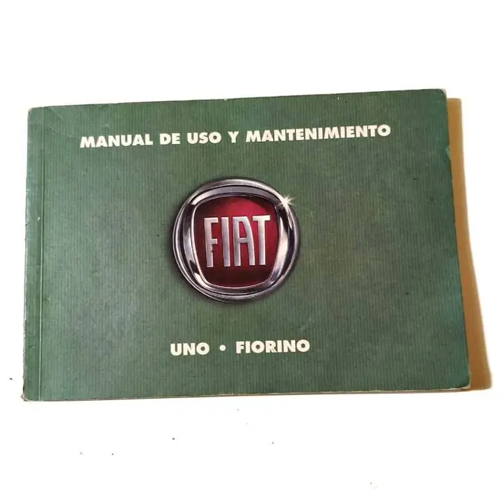Manual de Uso Fiat Uno - Fiorino Año 2009 Manuales Guia Propietario Usado