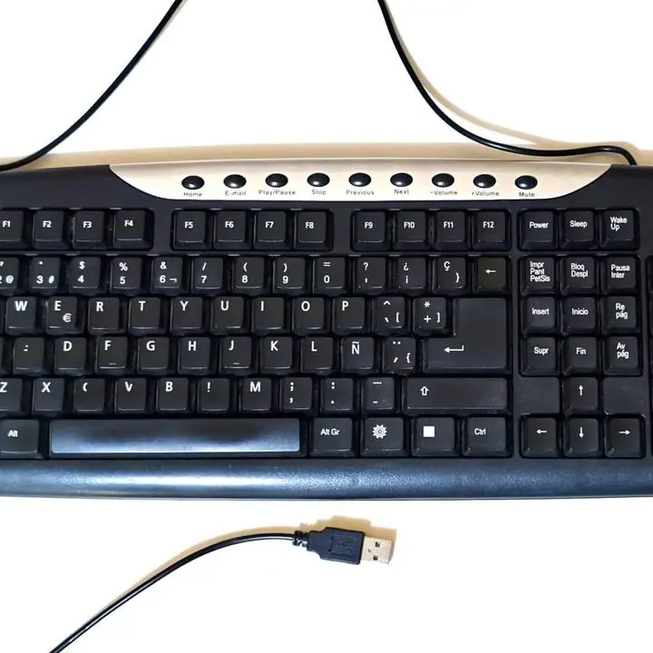 Teclado Multimedia Sentey Skb-205- Usb Español Teclas Acceso Negro Español Latinoamérica usado