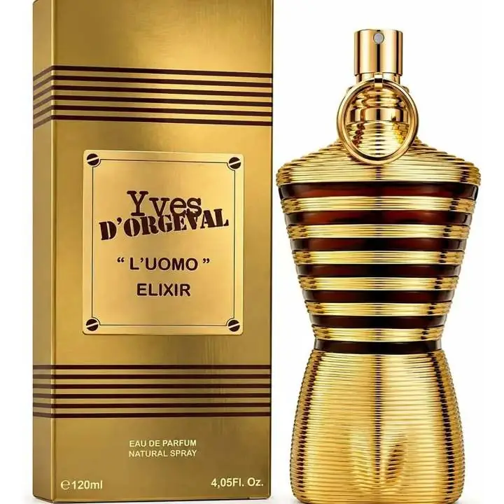 Perfume Yves D'orgeval L'uomo Elixir Edp 120ml Hombre nuevo