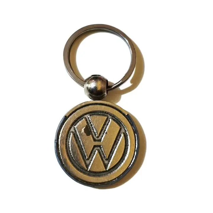 Llavero Volkswagen Metal Plateado Gol Up Bora Amarok Gti usado