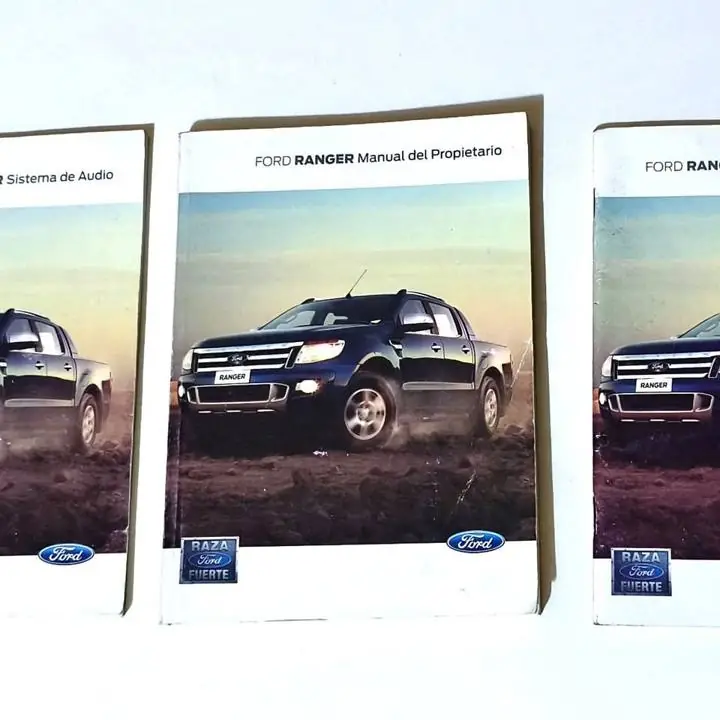 Manual del Propietario Ford Ranger 2015 Libro Manuales 4x4 usado