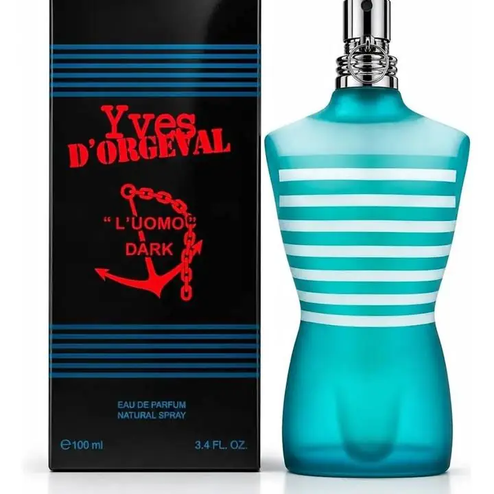 Perfume Yves Dorgeval L'uomo Dark Edp 100ml Hombre Jpg