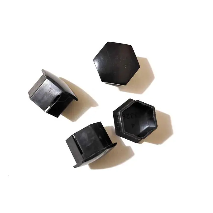 Kit x 4 cubre bulones peugeot 207 208 usados color negro