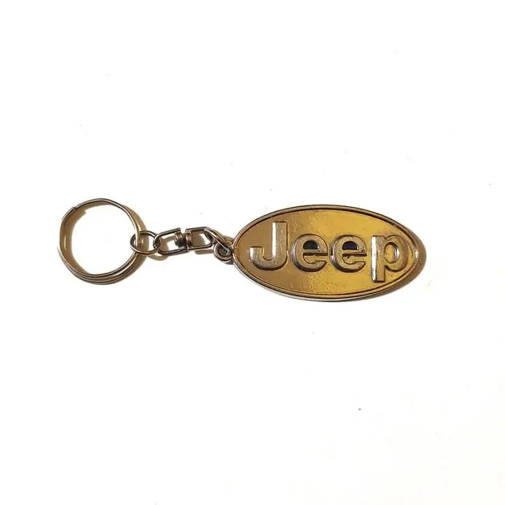 Llavero Jeep Logo Renegade Compass Patriot Ika Willys Mopard Plateado usado