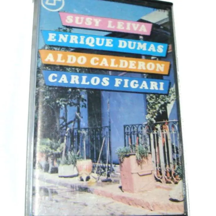 Cassette Tango Susy Leiva Enrique Dumas Aldo Calderon Figari usado retro vintage