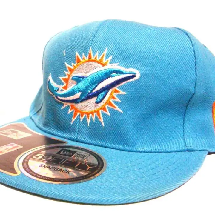 Gorra Visera Plana para Niños Niñas, Snapback,dolphins Small