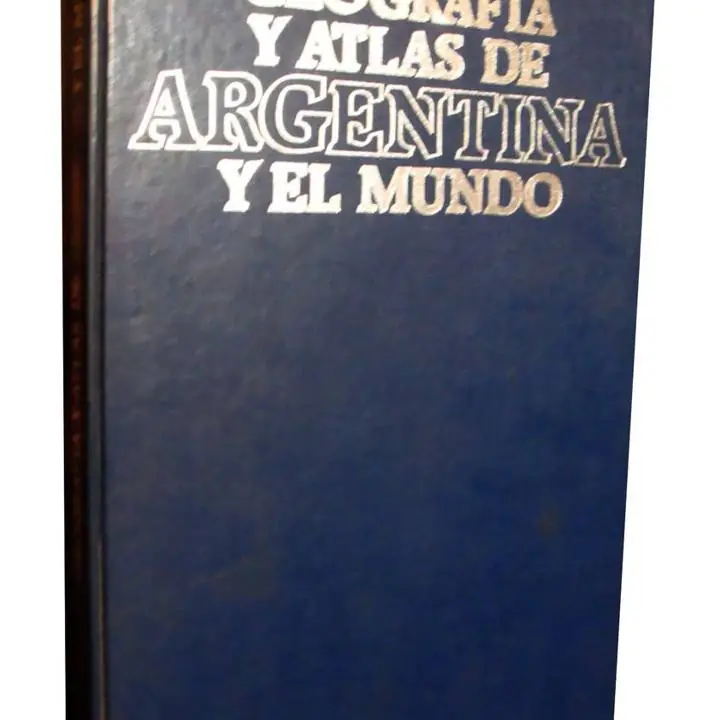 Libro Geografia Atlas de Argentina Y el Mundo Usado Excelente