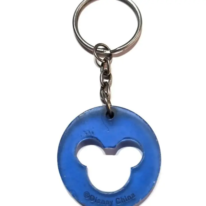 Llavero Disney China Mickey Mouse Recuerdo Retro Vintage Deco usado