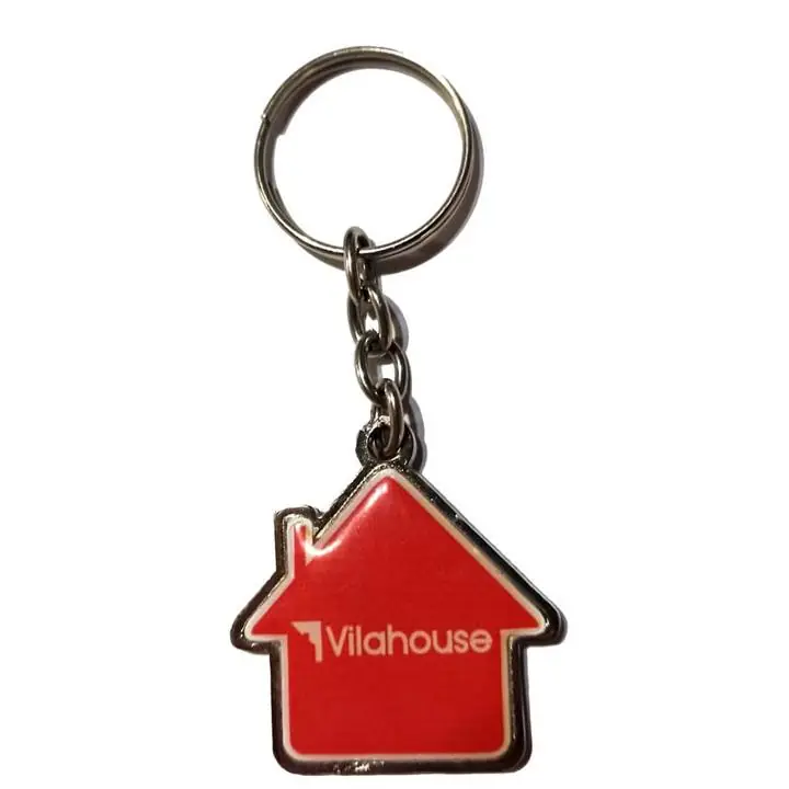 Llavero Hogar Casa Metal Resina Llaves Llave Deco Accesorio usado