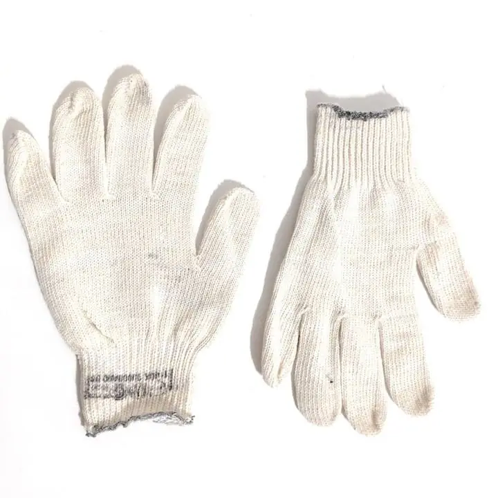 Guantes de Trabajo Auto Jardineria Tela Moteados Proteccion nuevos
