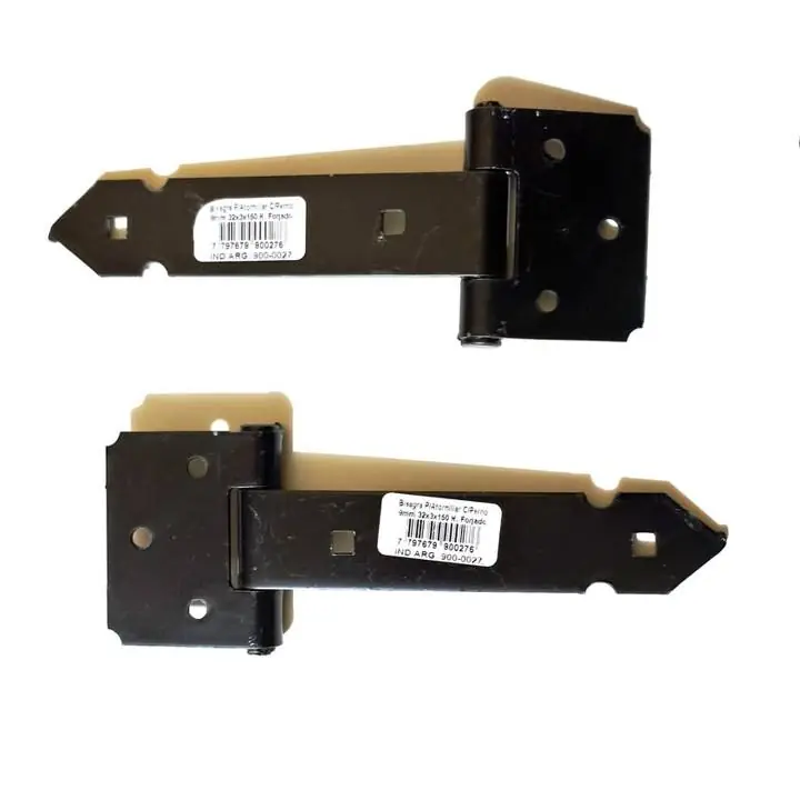 Bisagra X2 para Atornillar Hierro Forjado 20cms Bisagras nuevas