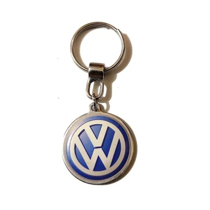 Llavero Vw Concesionaria Resinado Logo Gol Amarok Bora Suran Plateado usado