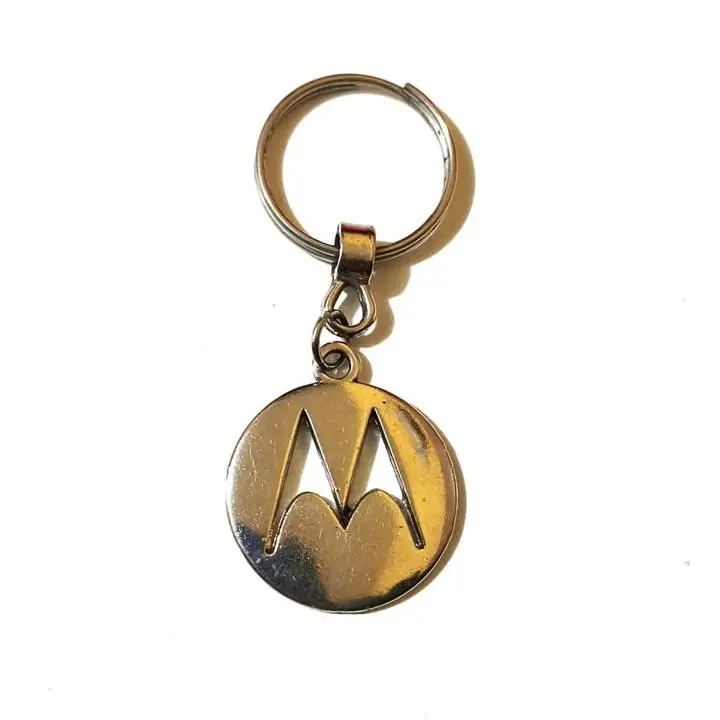 Llavero Motorola Logo de Metal Celu M Razor Flip Edge Moto G usado