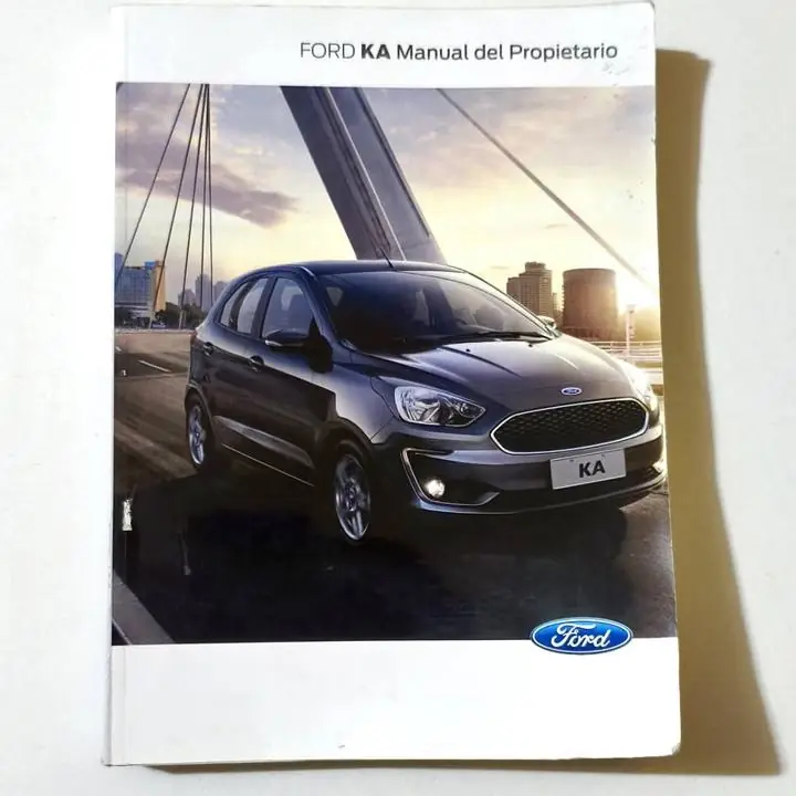 Manual del Propietario Ford Ka 2018 Manuales Libro Guia At usado