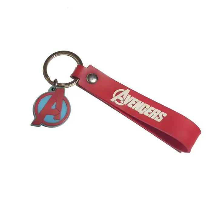Llavero Avengers Goma Vengadores Marvel Cinta Llaves 10cms usado
