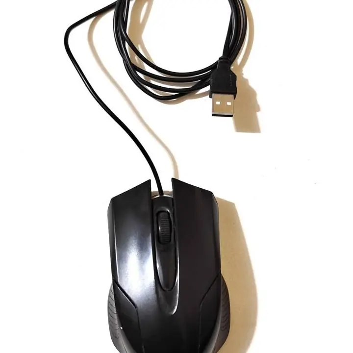 Mouse Óptico Sentey Usb Ms01 Ruedita Botones Pc Notebook Negro usado