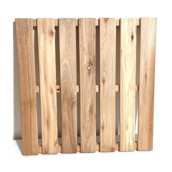 Deck Baldosas 60 X 60 Cms Madera Eucalipto Ultimo Disponible Mate