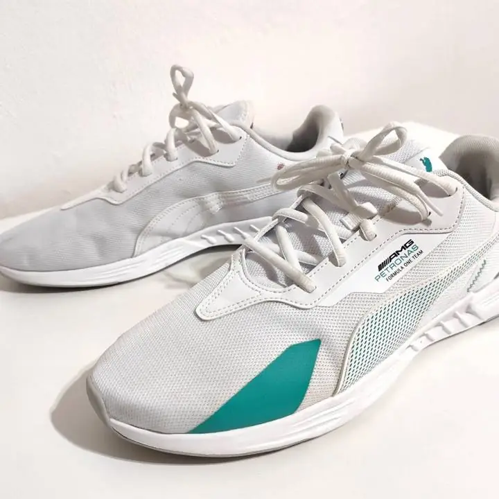 Zapatillas Puma Mercedes Amg Petronas Puma Blancas Talle 44 usadas