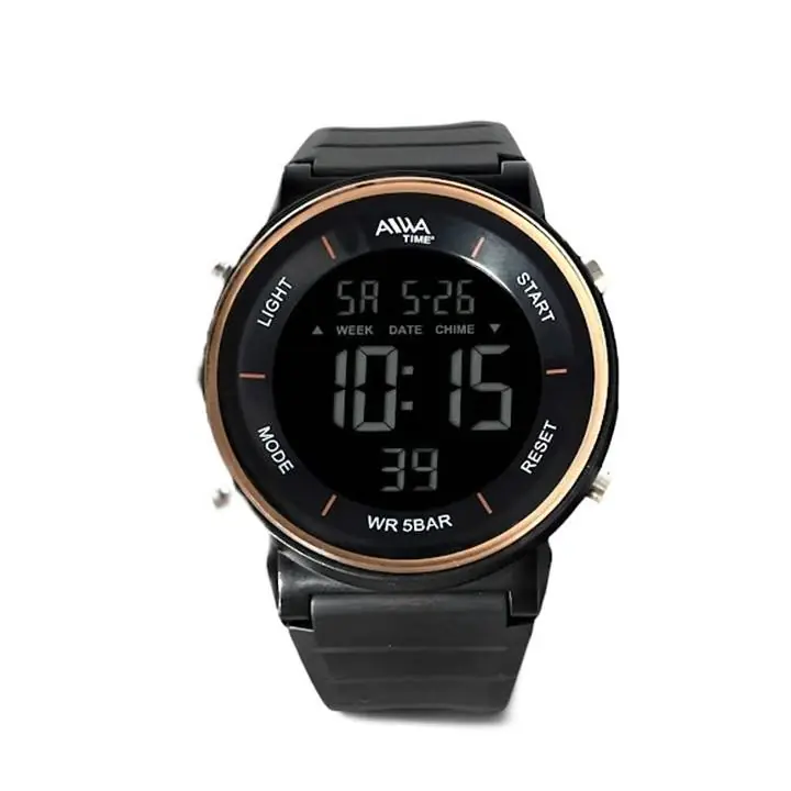 Reloj Digital Sumergible para Hombre Luz Crono Alarma 10305a