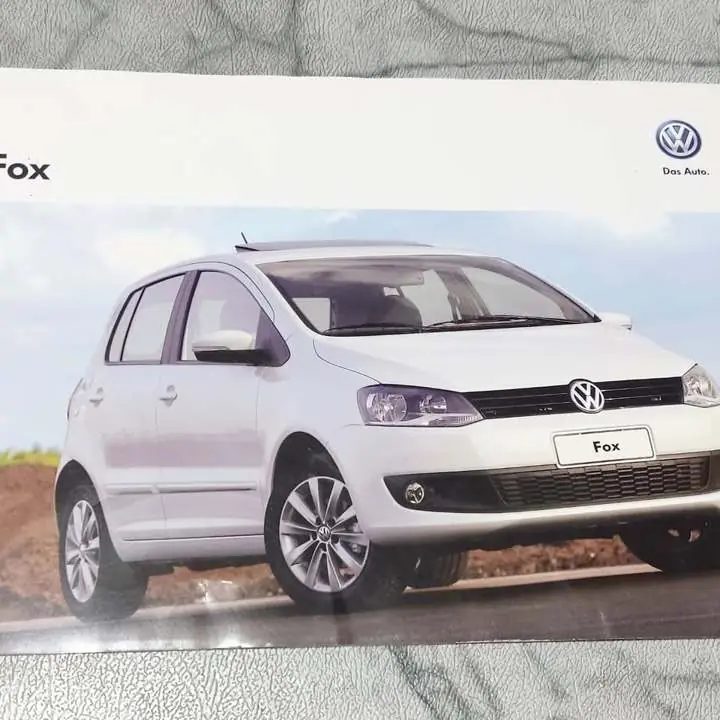 Folleto Publicitario Vw Fox Catalogo Ficha Tecnica 2013 High usado