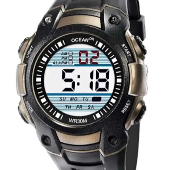 Reloj Hombre Ocean Dr Cronometro Alarma 1190oc Deportivo