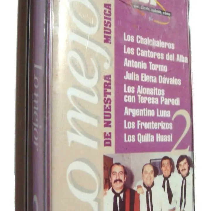 Cassette Lo Mejor de Nuestra Musica Folklore Chamame Casete usdao