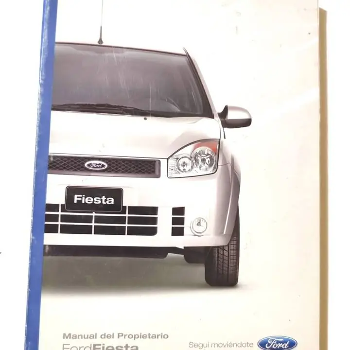 Manual Propietario Ford Fiesta One Max 2007/2010 Libro Guia usado