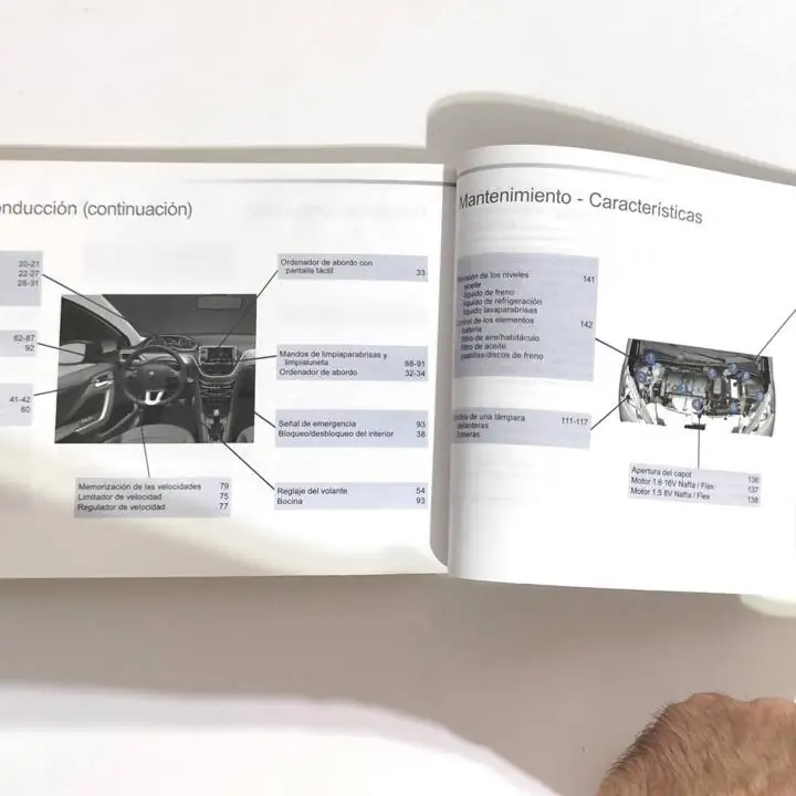 Manuales Peugeot 208 Servicios 2014 2016 Libro Propietario usado