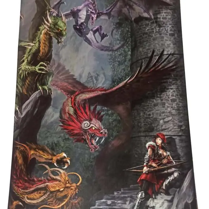 Lamina Poster de Dragones Arte Cuadro Decoracion 43x30 Cms nueva
