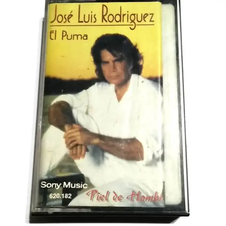 Casete Jose Luis Rodriguez el Puma - Piel de Hombre Cassette usado retro vintage