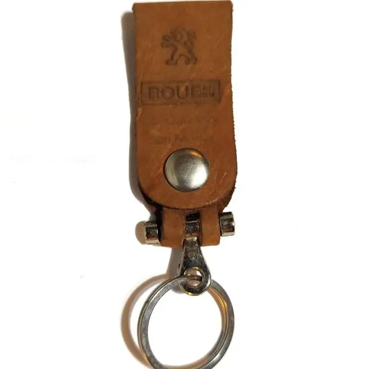 Llavero Peugeot Rouen Cuero Cinturon Gancho 208 207 308 408 usado partner