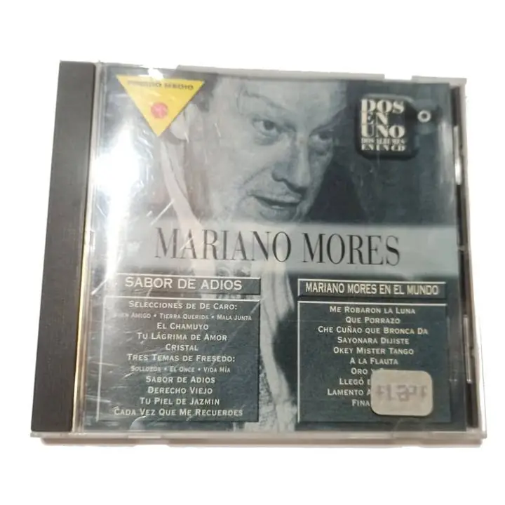 Cd Mariano Mores Serie Dos en Uno Tango Argentina Clasicos usado cds