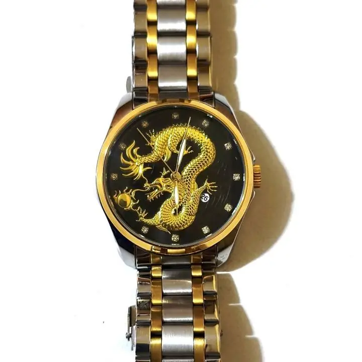 Reloj Pulsera Skmei 9193 Dragon para Hombre Acero Quarzo usado