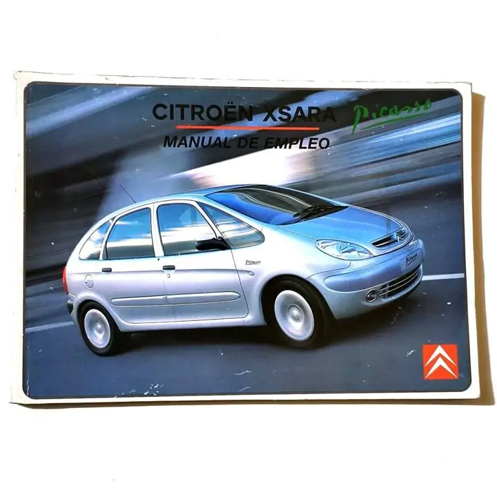 Manual del Propietario Citroen Xsara Picasso 2004 Libro Guia usado