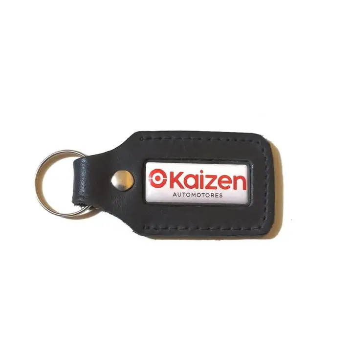 Llavero para Auto Camioneta Llaves Kaizen Automotores Cuero Negro usado